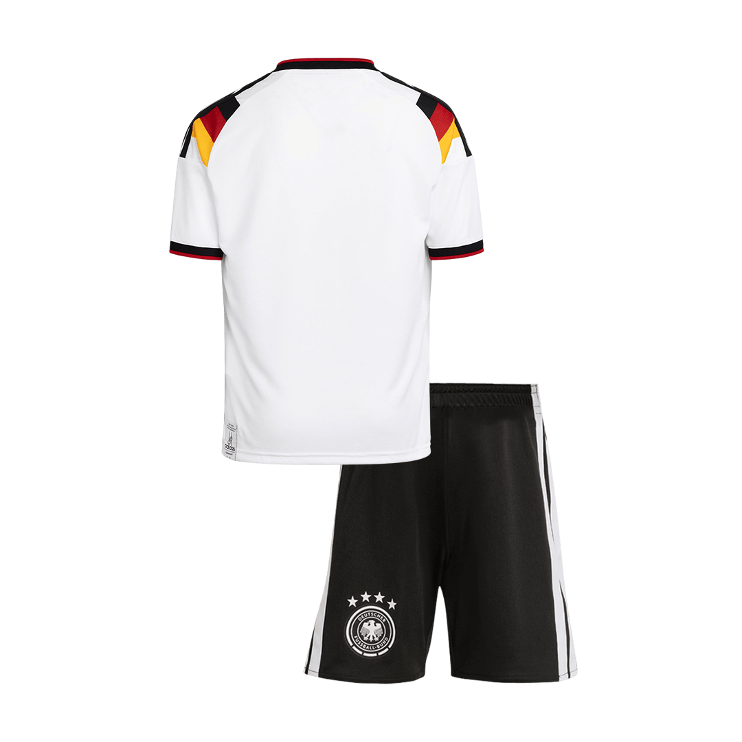 Tyskland Tröja 2026 Hemma Vit Barn-11