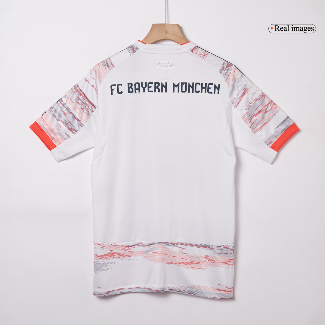 Bayern Munich Tröja KANE #9 2025/26 Borta Vit-10