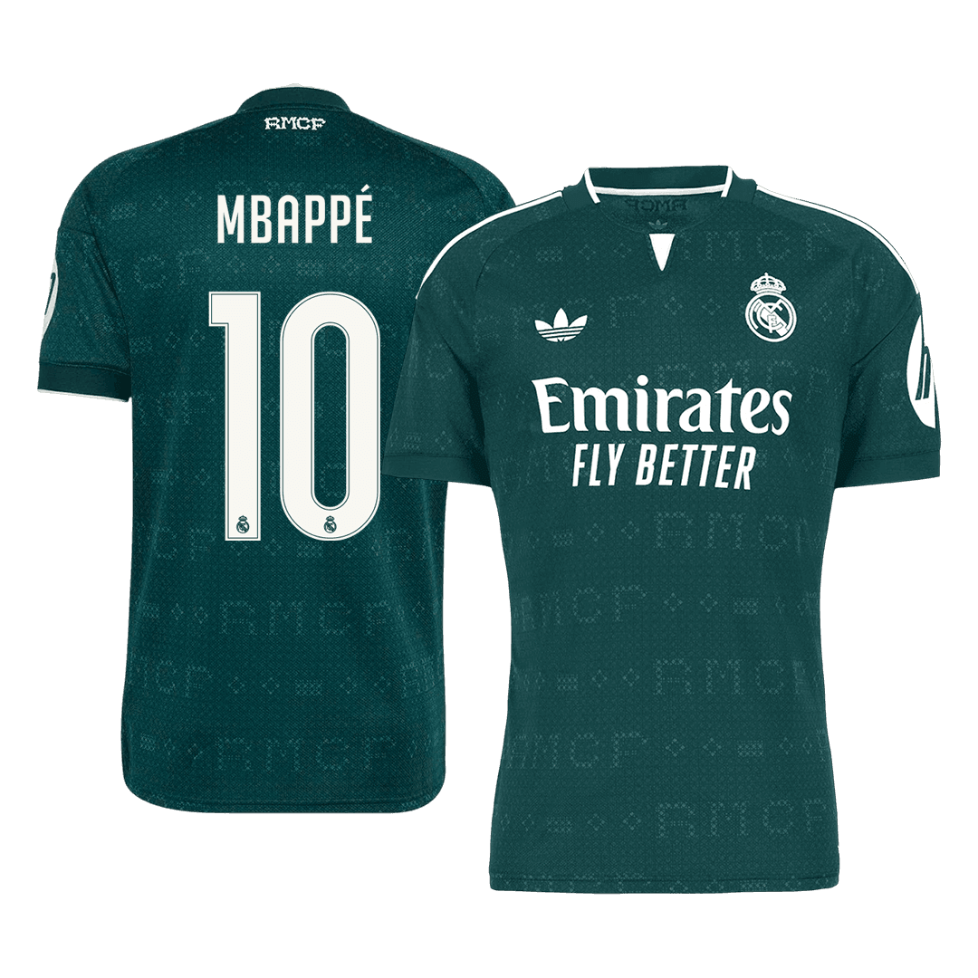 Real Madrid Tröja MBAPPÉ #10 2026/27 Borta Grön