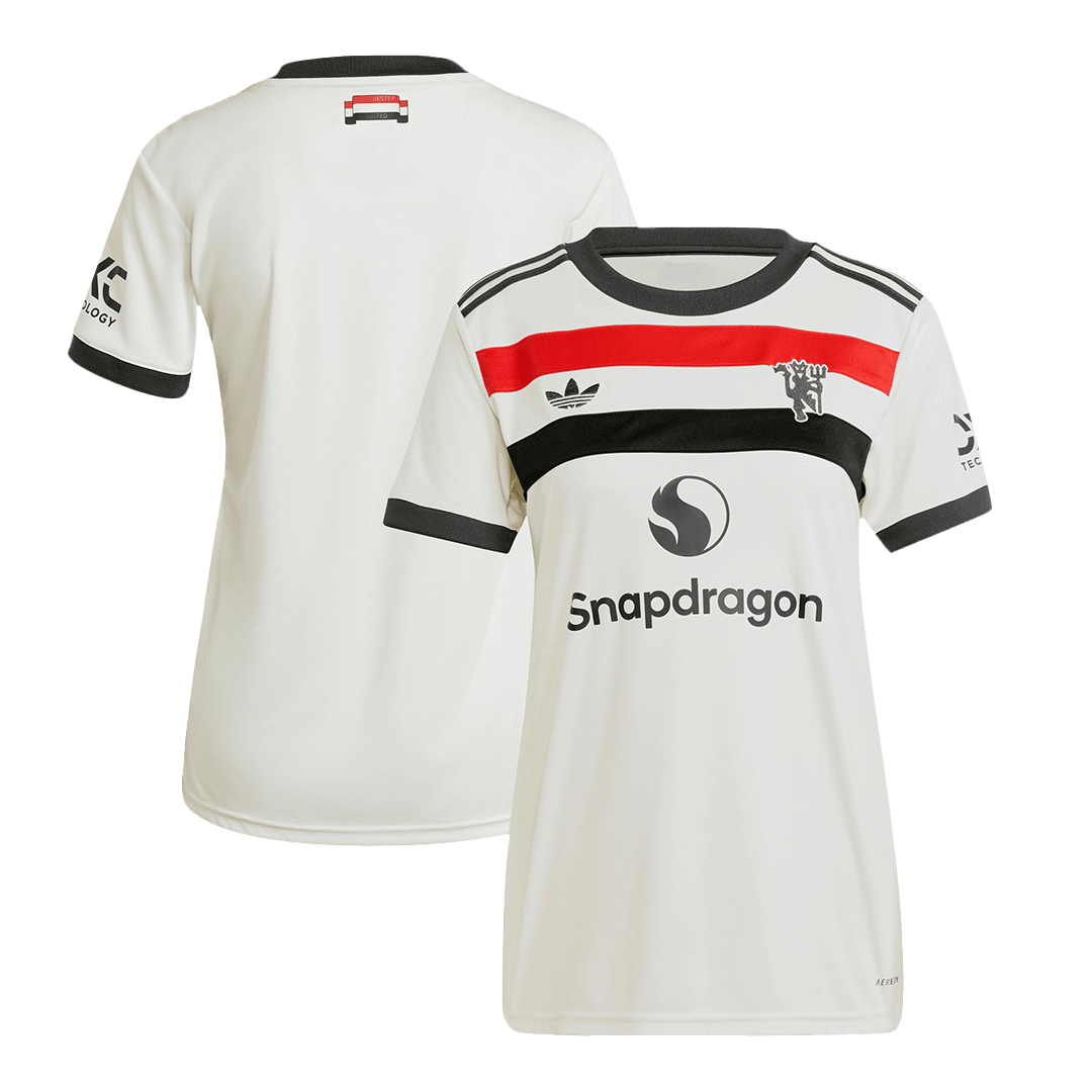 Manchester United Tröja 2024/25 Tredje Vit Dam