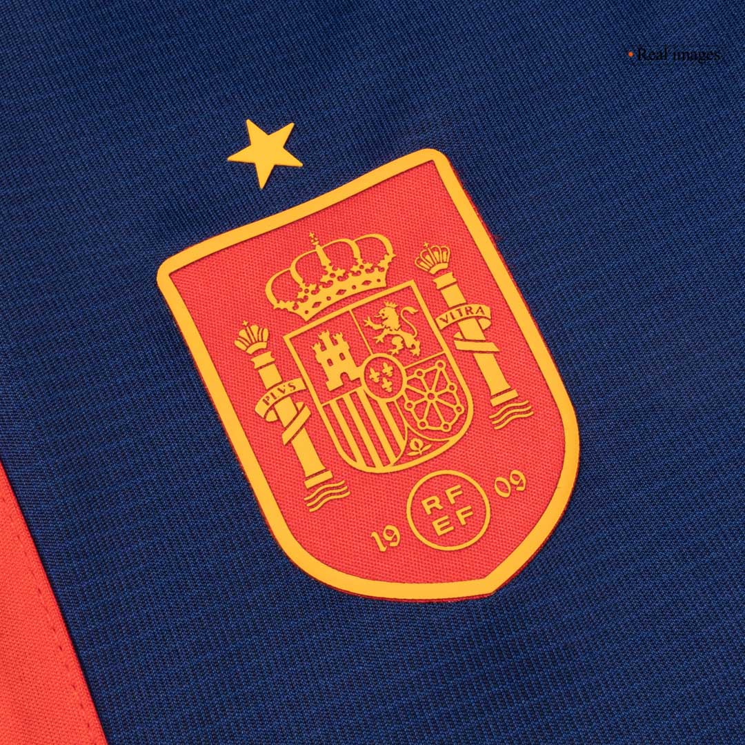 Spanien Tröja 2026 Hemma Röd Barn Premium