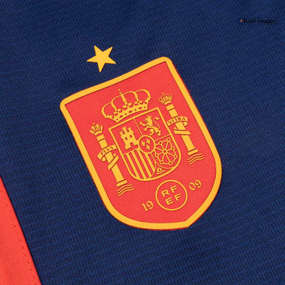 Spanien Tröja 2026 Hemma Röd Barn Premium-3
