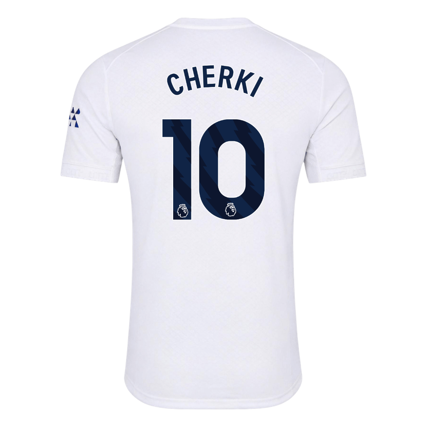 Manchester City Tröja CHERKI #10 2026/27 Third Vit-3