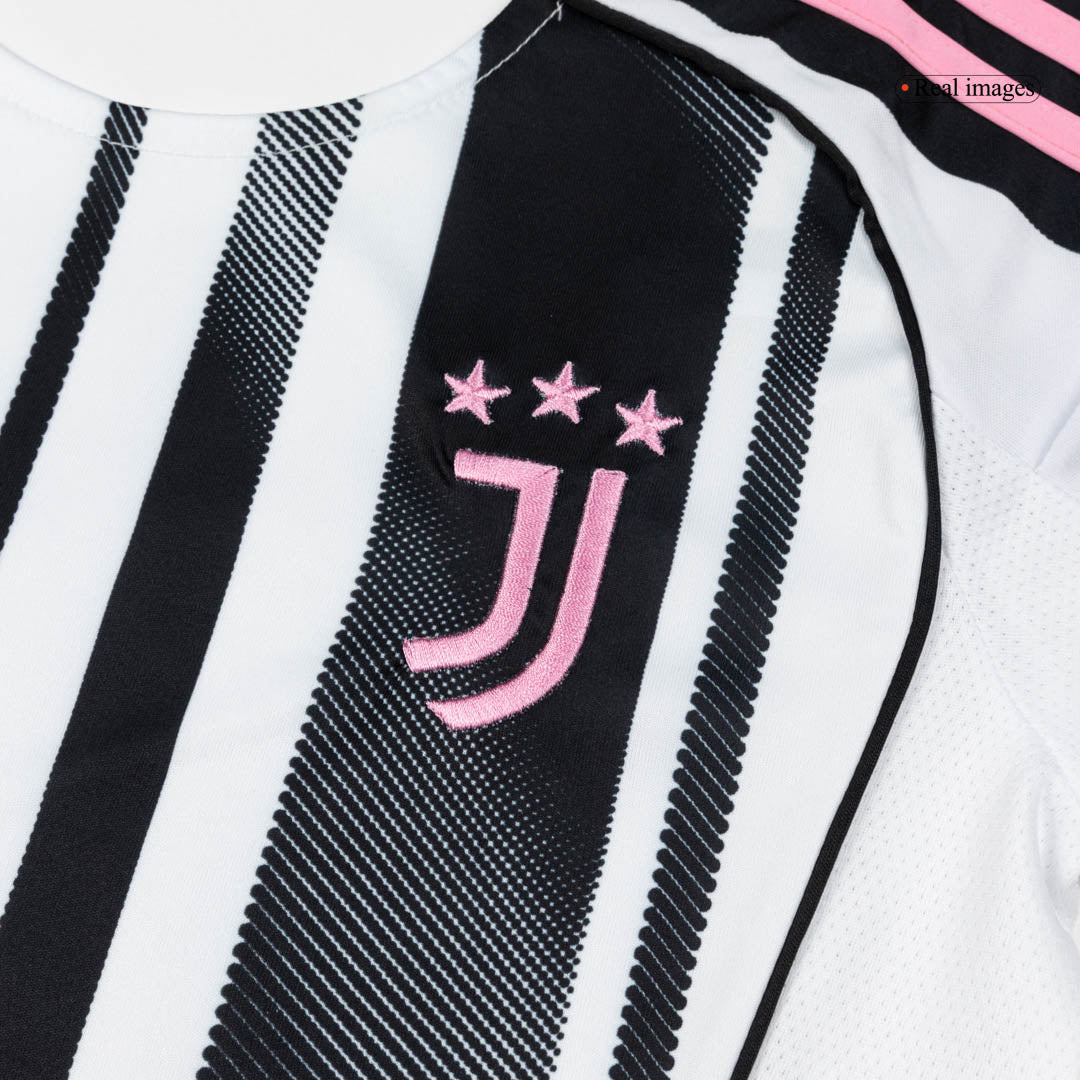 Juventus Tröja 2025/26 Hemma Svart & Vitt Dam