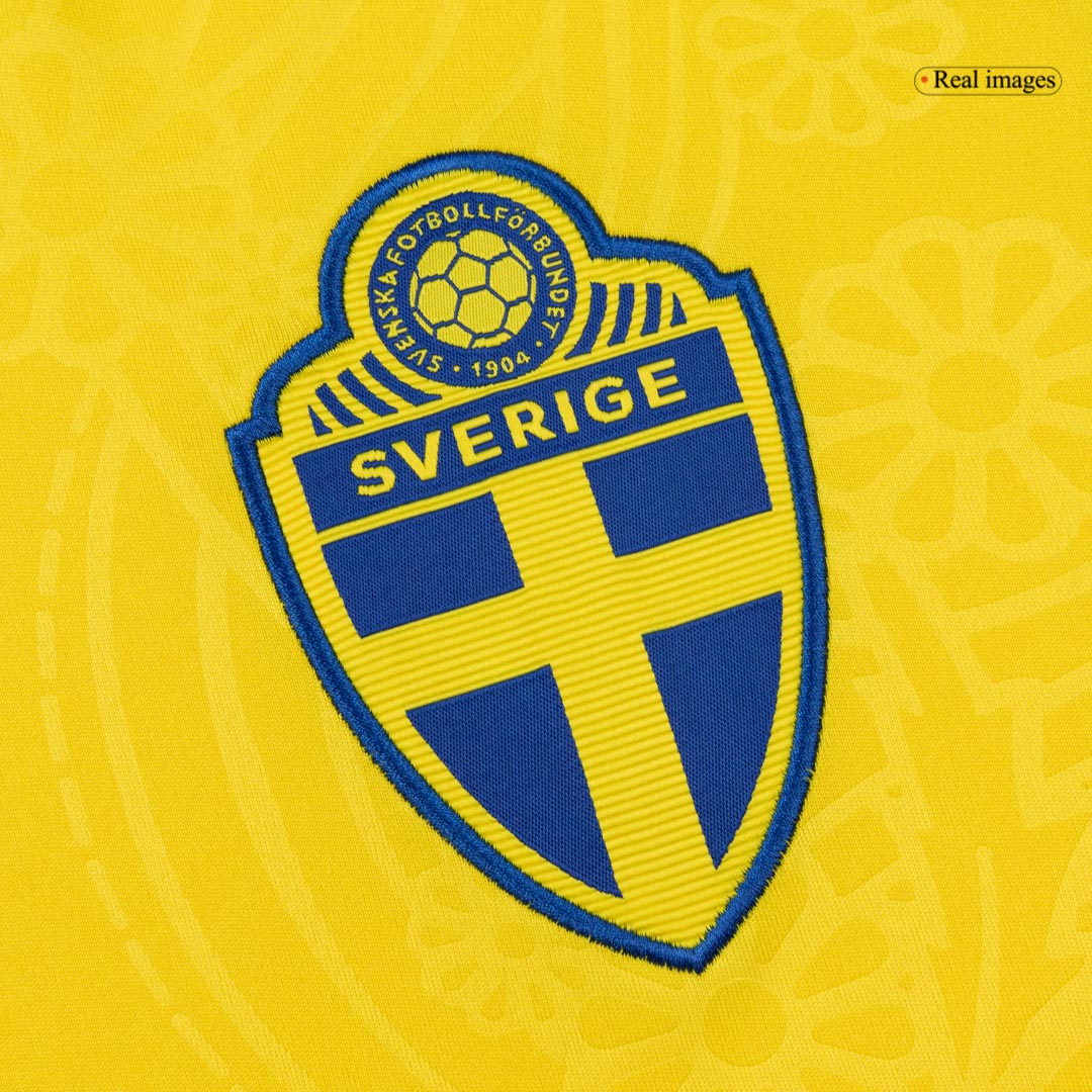Sverige Tröja 2026 Hemma Gul