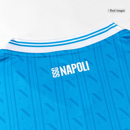 Napoli Tröja DE BRUYNE #11 2025/26 Hemma Blå-2