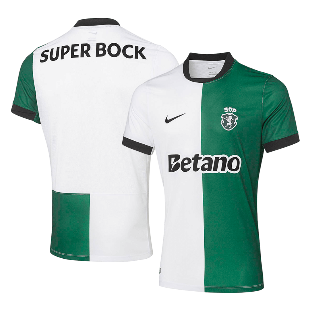 Sporting CP Tröja 2025/26 White&Green-9