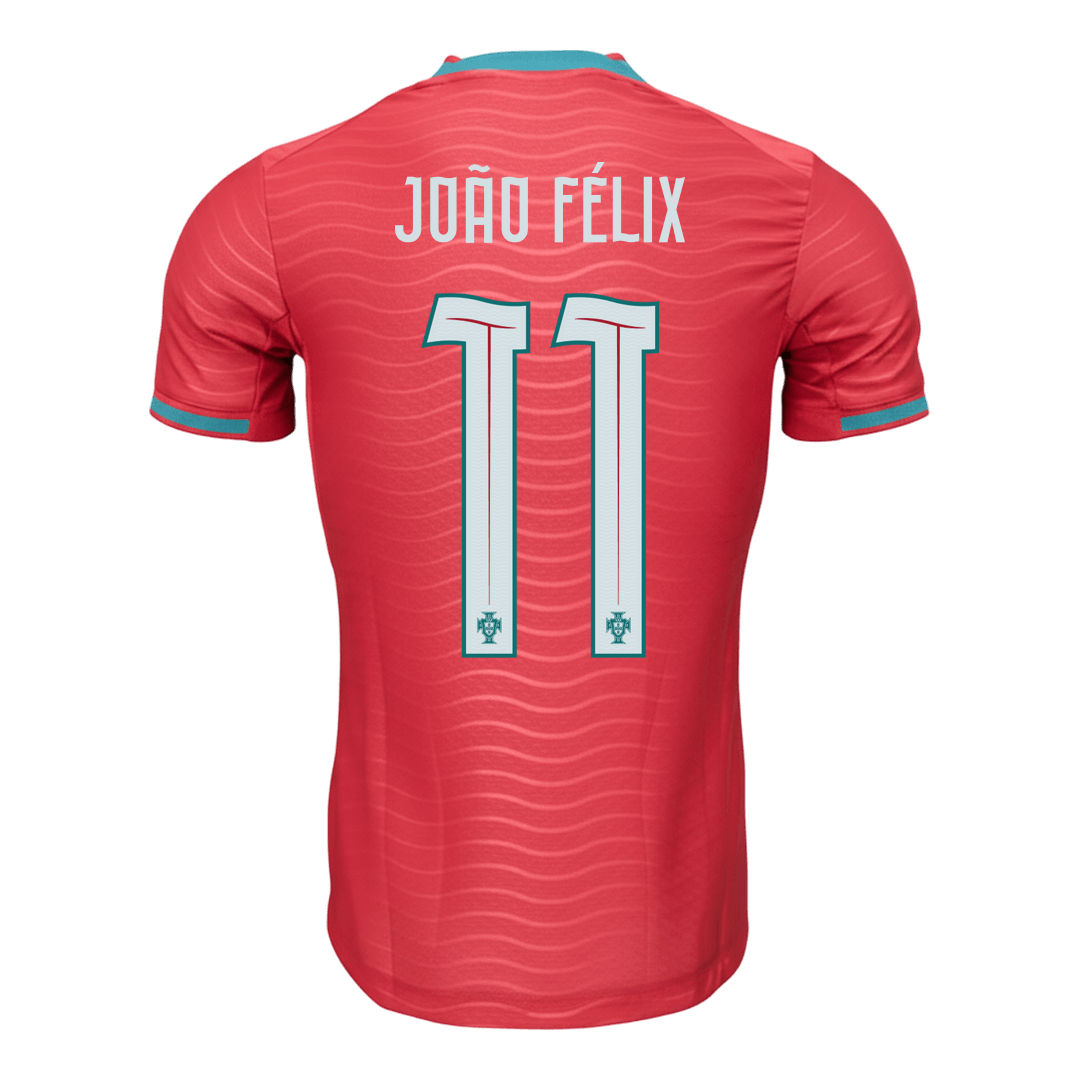 Portugal Tröja JOÃO FÉLIX #11 2026 Hemma Autentisk Röd-9