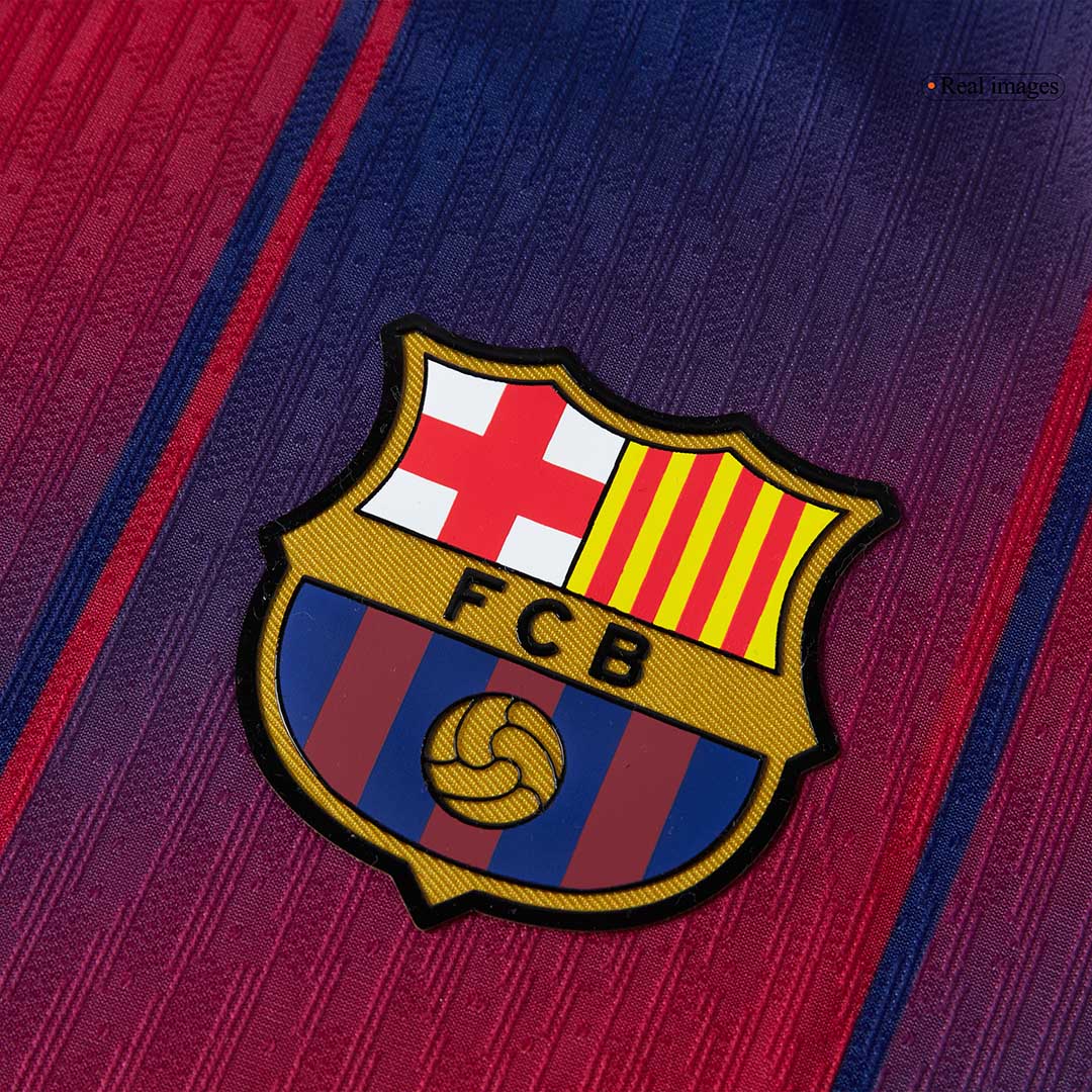 Barcelona Tröja RASHFORD #14 2025/26 Hemma Röd & Blå