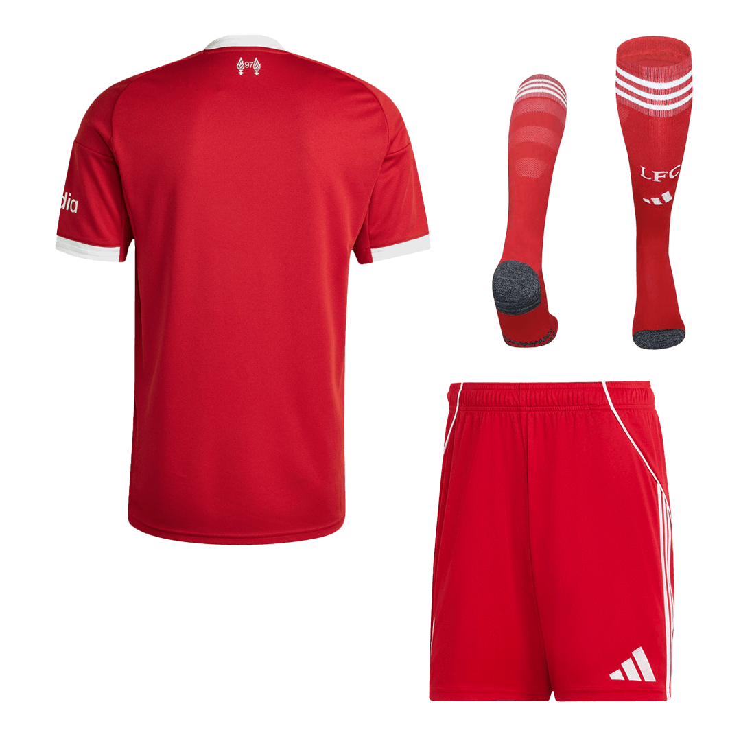 Liverpool Tröja Hemmaställ 2025/26 Röd-7