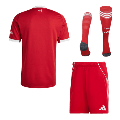 Liverpool Tröja Hemmaställ 2025/26 Röd-7