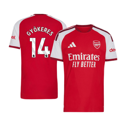 Arsenal Tröja GYÖKERES #14 2026/27 Hemma Autentisk Röd