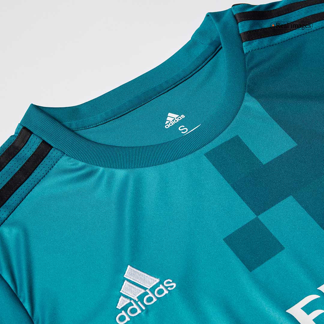 Real Madrid Tredjetröja 2017/18 Retro Tröja
 Blå