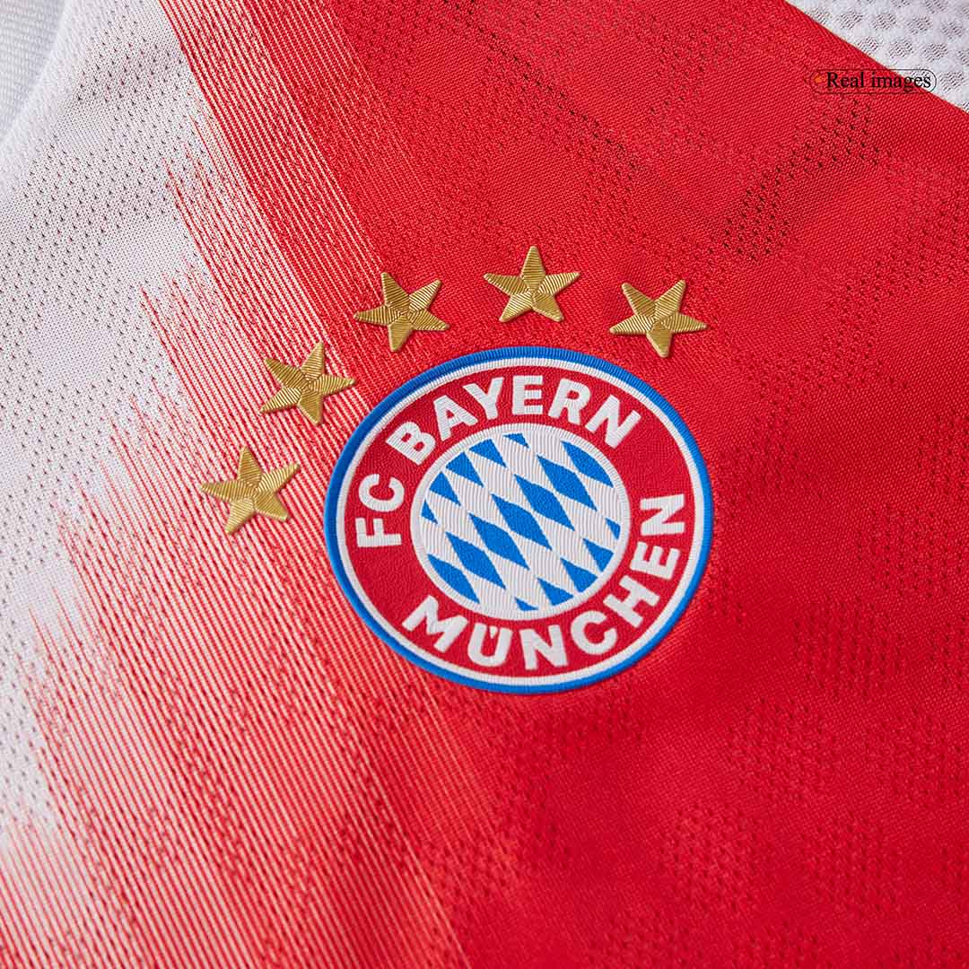 Bayern Munich Tröja KANE #9 2025/26 Hemma Röd-8