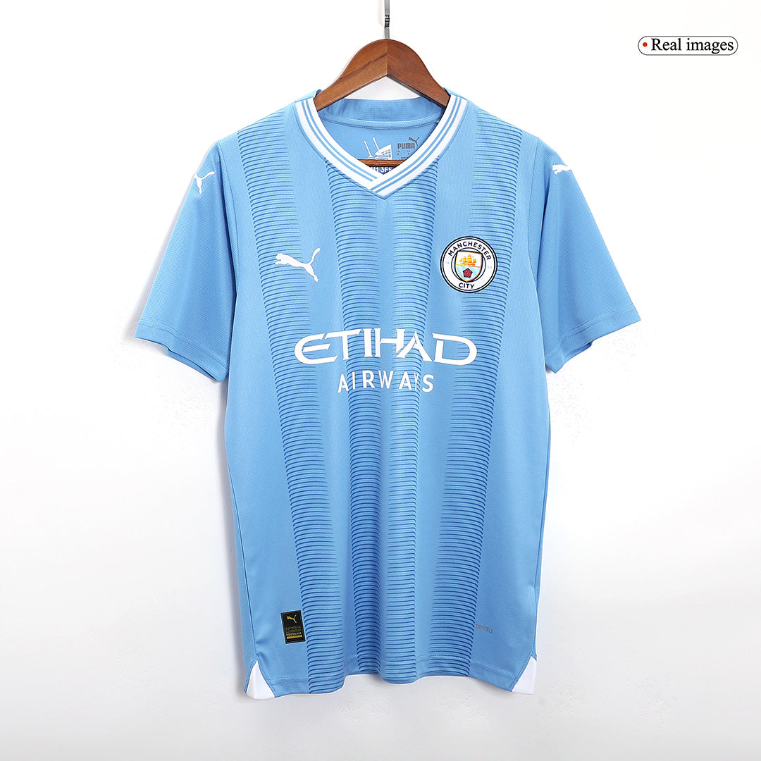 Manchester City Tröja FODEN #47 2023/24 Hemma Blå
