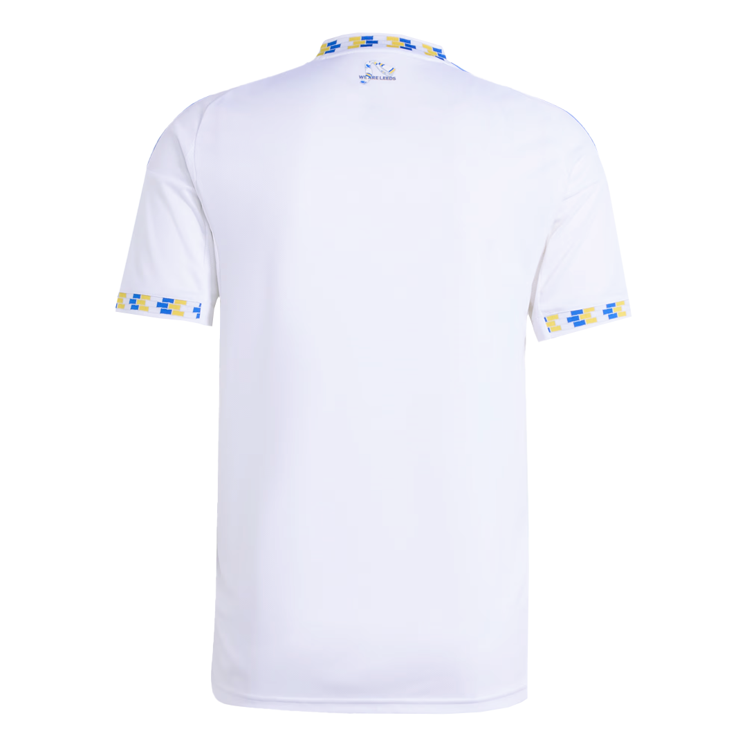 Leeds United Tröja 2025/26 Hemma Vit-12