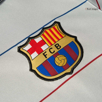 Barcelona Bortatröja 2003/04 Retro Tröja
 Grå-5