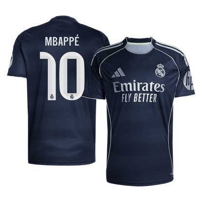 MBAPPÉ #10 Real Madrid Tröja 2025/26 Borta Premium Mörkblå