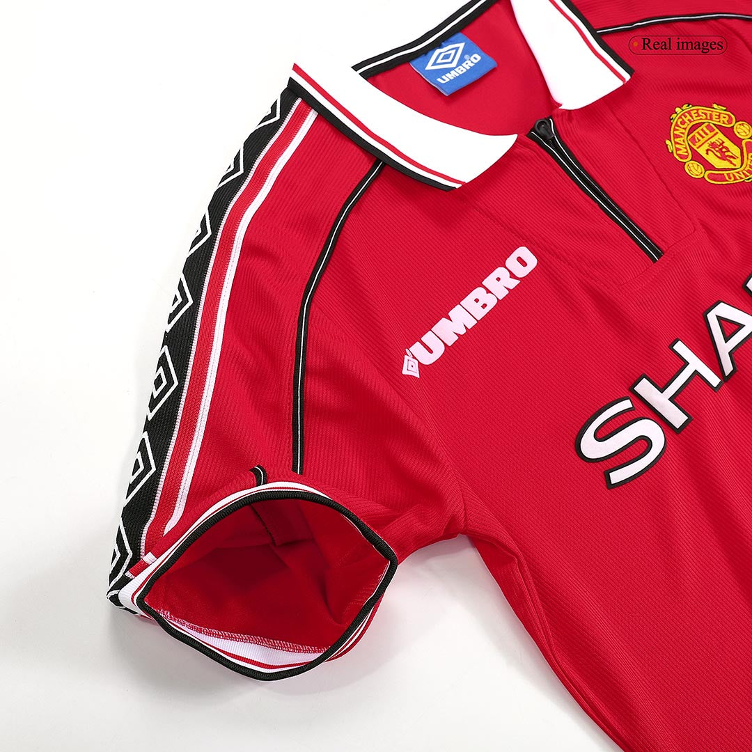 Manchester United Hemmatröja 98/00 Retro Tröja
 Röd-3