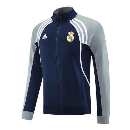 Real Madrid Träningsset (Jacka+Byxor) 2025/26 Mörkblå-12