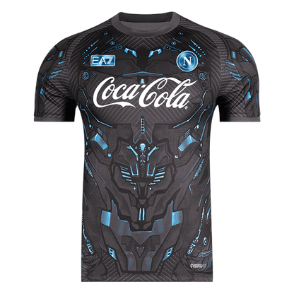 Napoli Tröja 2025/26 Före match Svart