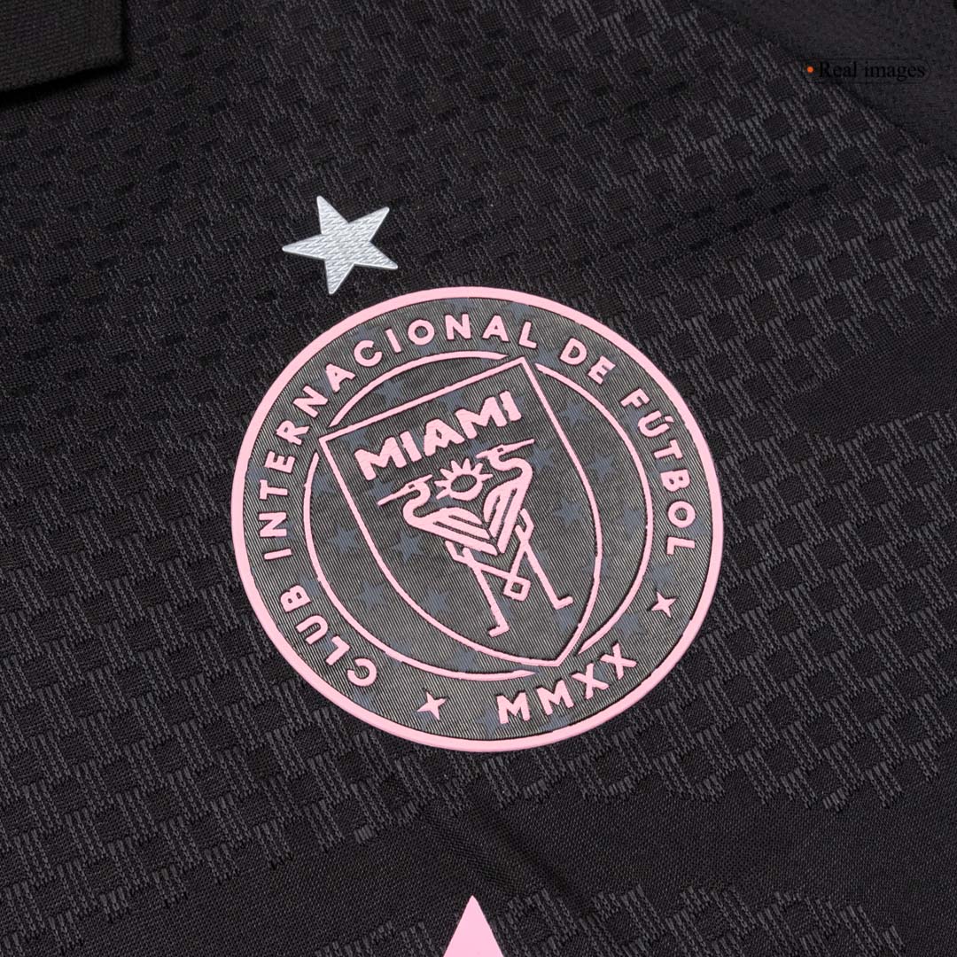 Inter Miami CF Tröja 2026 Borta Autentisk Svart