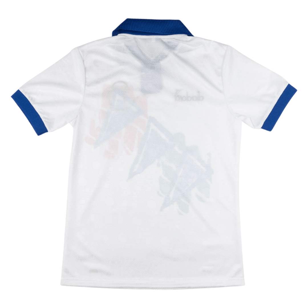Italien Före matchtröja 1994 Retro Tröja
 Vit