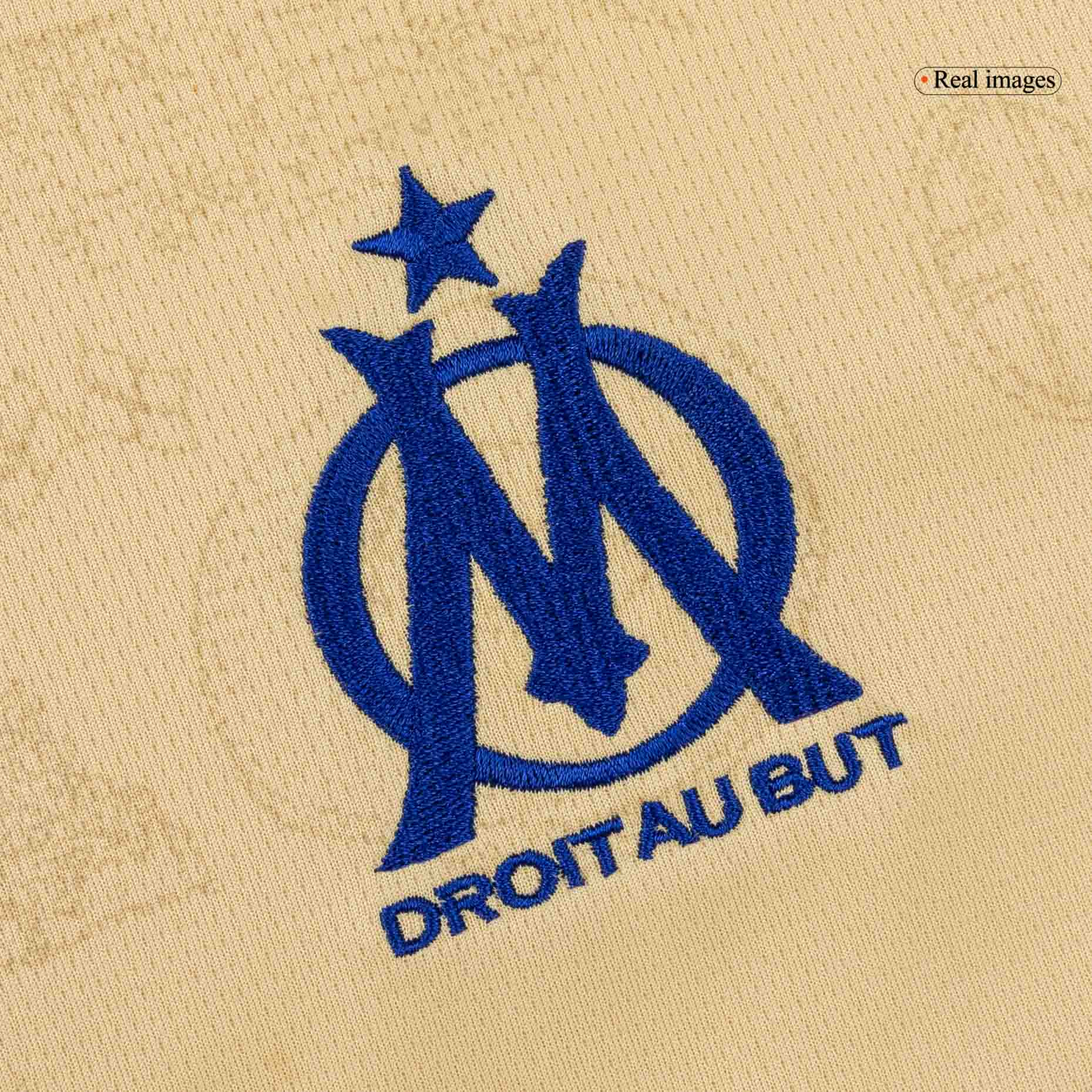Marseille Tröja 2025/26 Fourth Away Gul-8