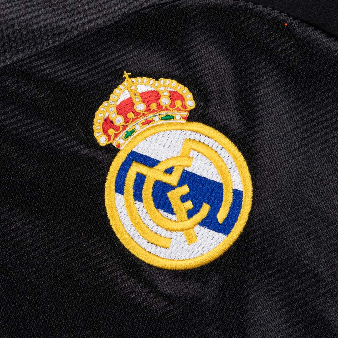 Real Madrid Bortatröja 1999/01 Retro Tröja
 Svart-6
