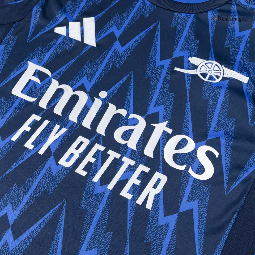 Arsenal Tröja 2025/26 Borta Långärmad Mörkblå