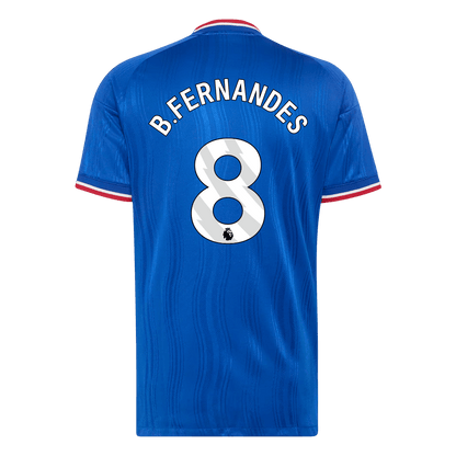 Manchester United Tröja B. FERNANDES #8 2026/27 Borta Autentisk Blå-3
