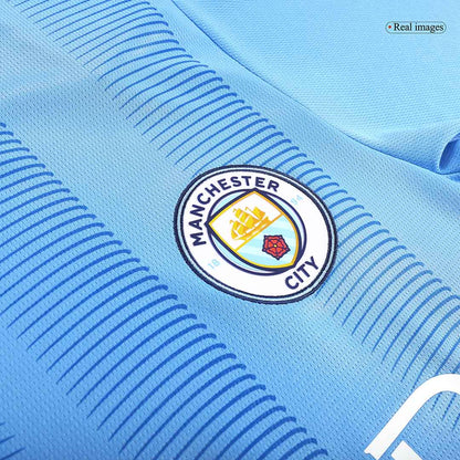 Manchester City Tröja CHAMPIONS #24 2023/24 Hemma Blå-9