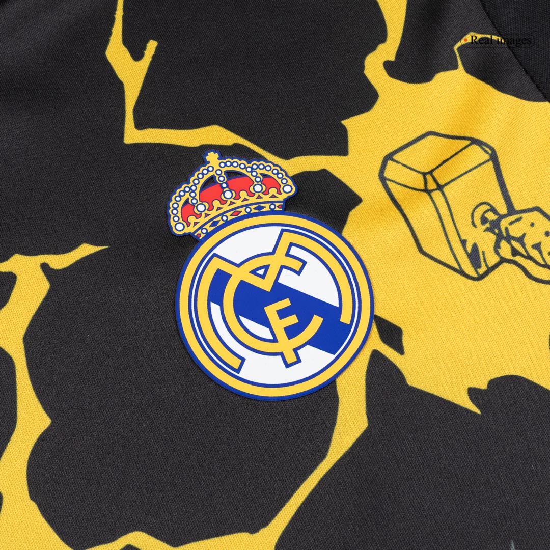 Real Madrid Tröja 2025/26 Långärmad Svart-6
