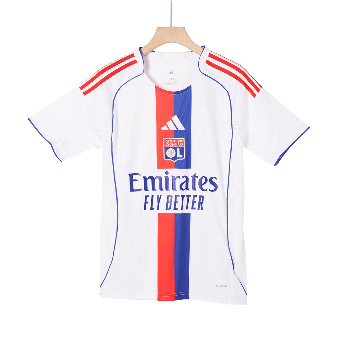 Olympique Lyonnais Tröja 2025/26 Hemma Vit