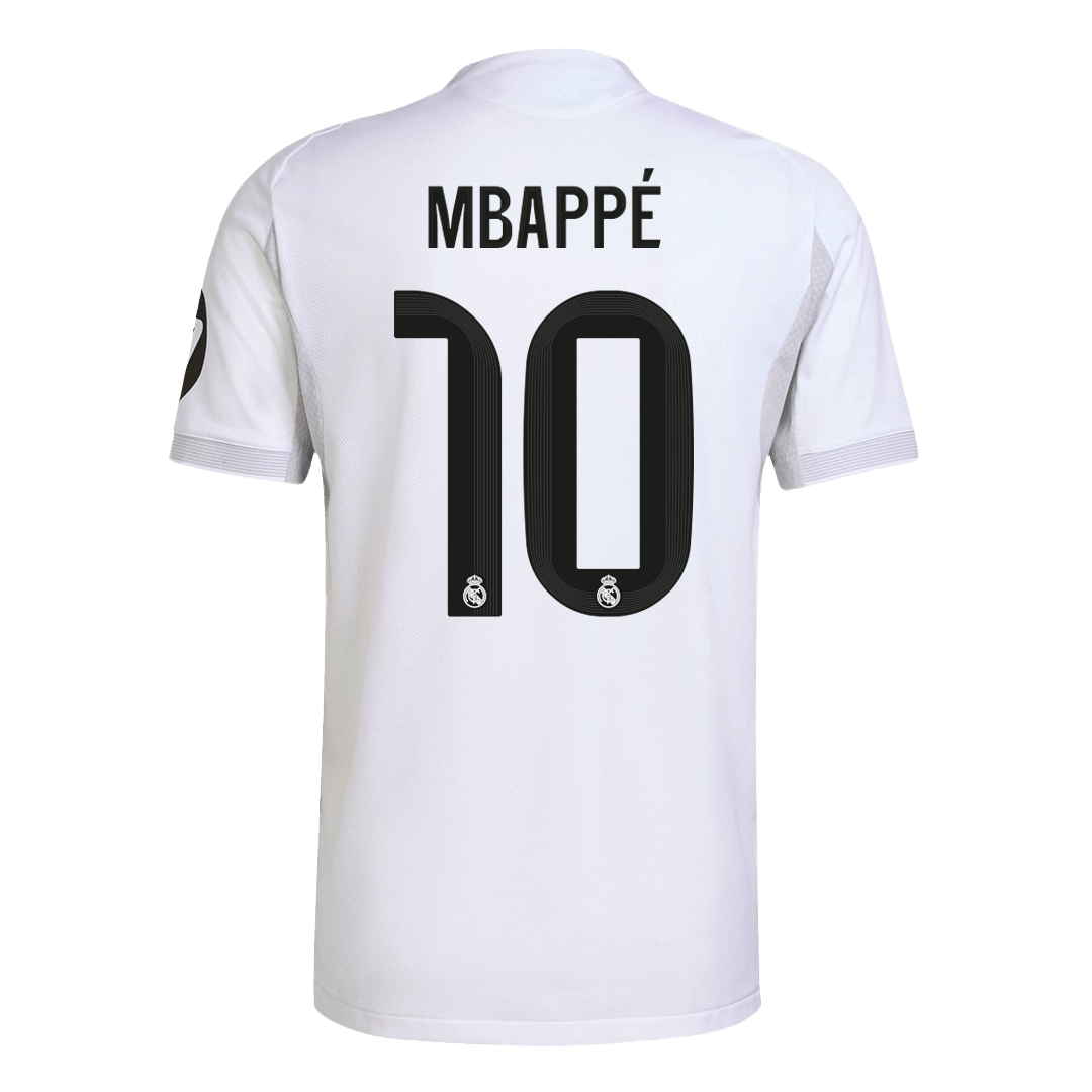 MBAPPÉ #10 Real Madrid Tröja 2025/26 Hemma Premium Vit-9