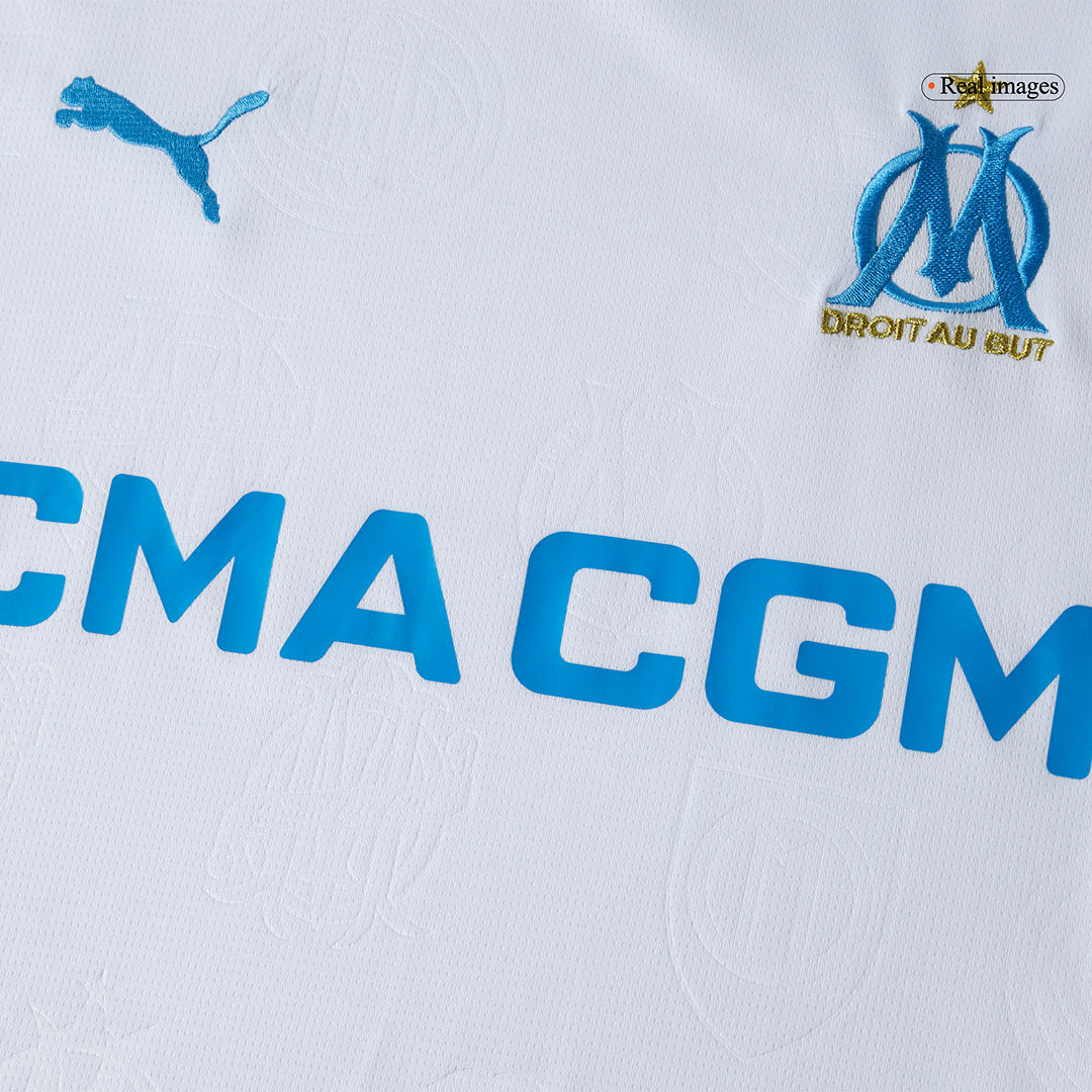 Marseille Tröja RABIOT #25 2025/26 Hemma Vit-6