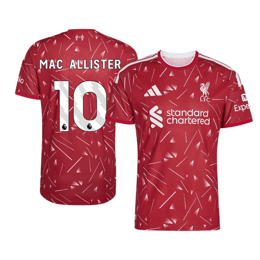 Liverpool Tröja MAC ALLISTER #10 2026/27 Hemma Autentisk Röd