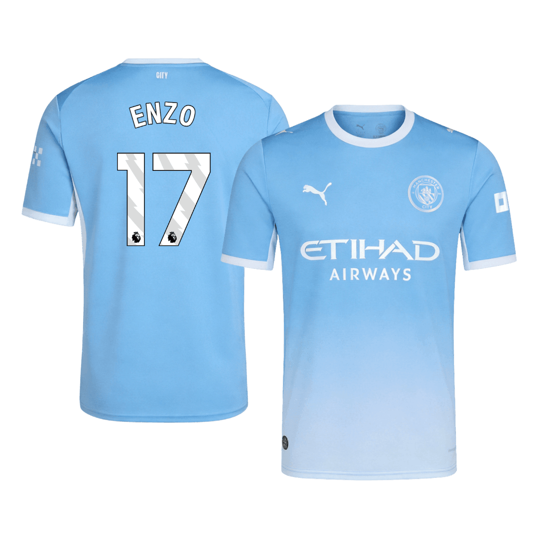 Manchester City Tröja ENZO #17 2026/27 Hemma Blå