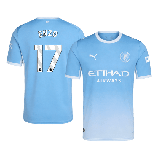 Manchester City Tröja ENZO #17 2026/27 Hemma Blå