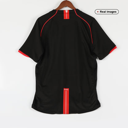 Manchester United Bortatröja 2007/08 Retro Tröja
 Svart