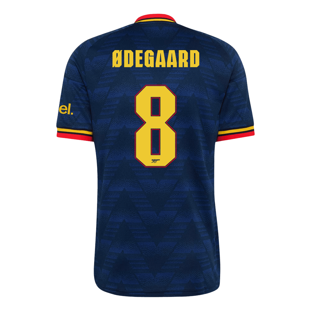 Arsenal Tröja ØDEGAARD #8 2026/27 Borta Mörkblå - UCL