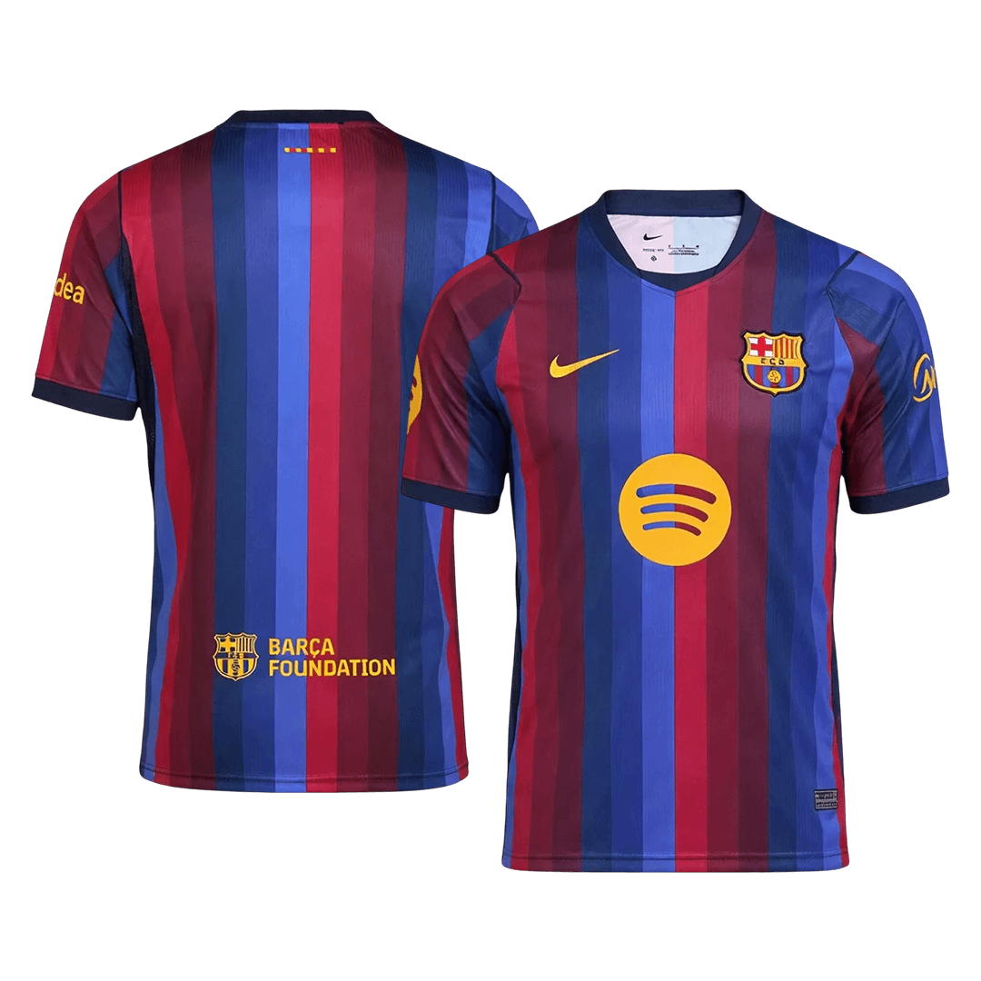 Barcelona Tröja 2026/27 Hemma Blue&Garnet-2