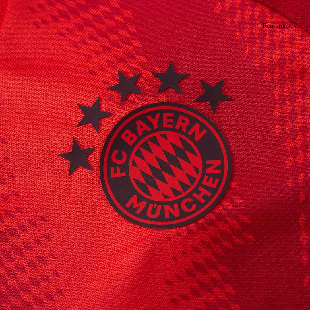 Bayern Munich Tröja 2024/25 Hemma Röd Barn-10