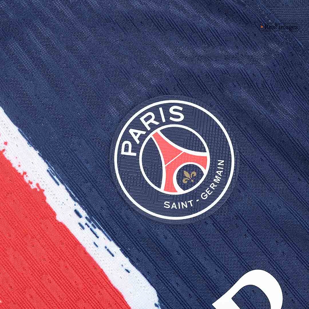 PSG Tröja BARCOLA #29 2024/25 Hemma Mörkblå