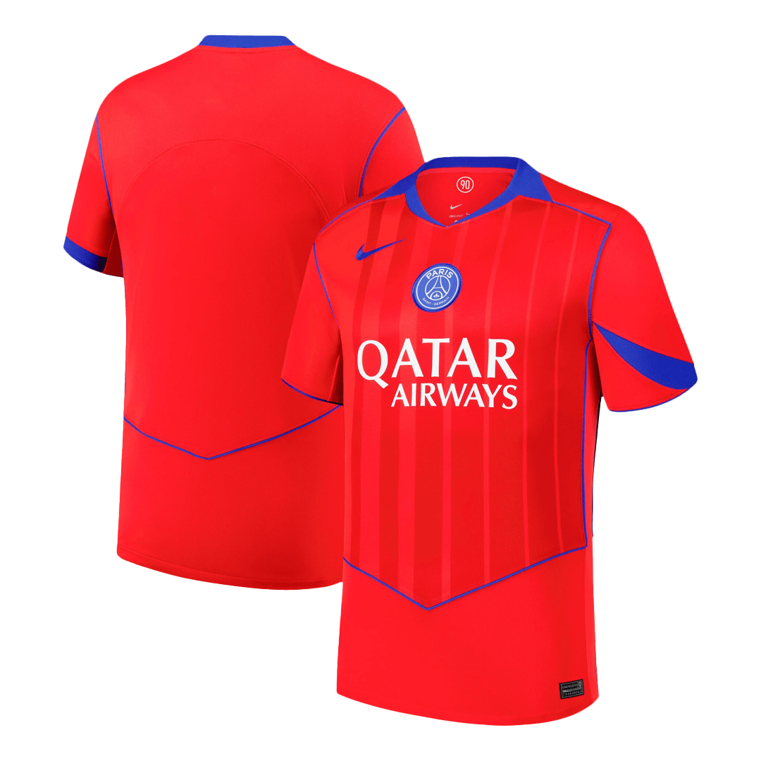 PSG Tröja 2025/26 Tredje Röd-8