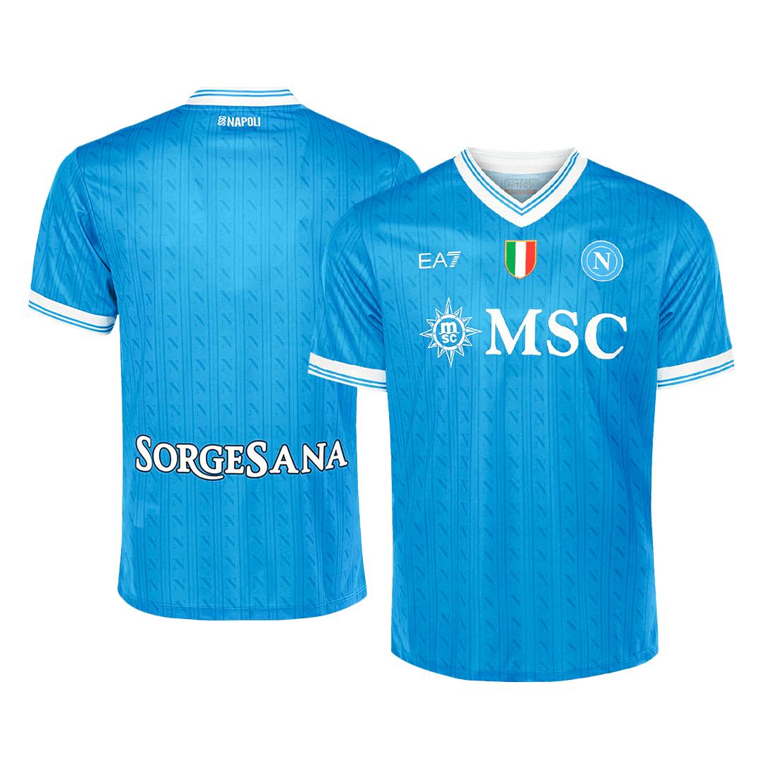 Napoli Tröja 2025/26 Hemma Blå