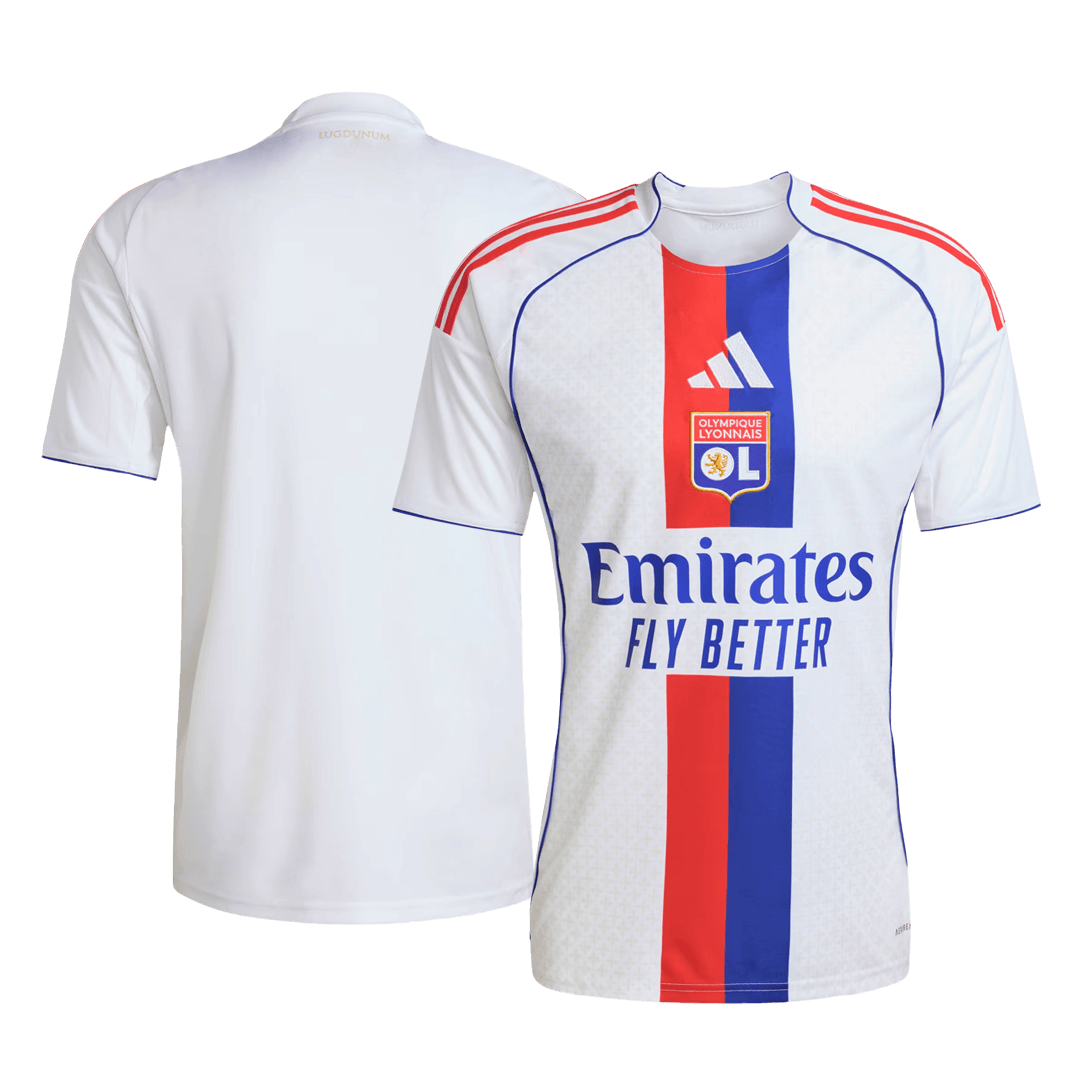 Olympique Lyonnais Tröja 2025/26 Hemma Vit-11