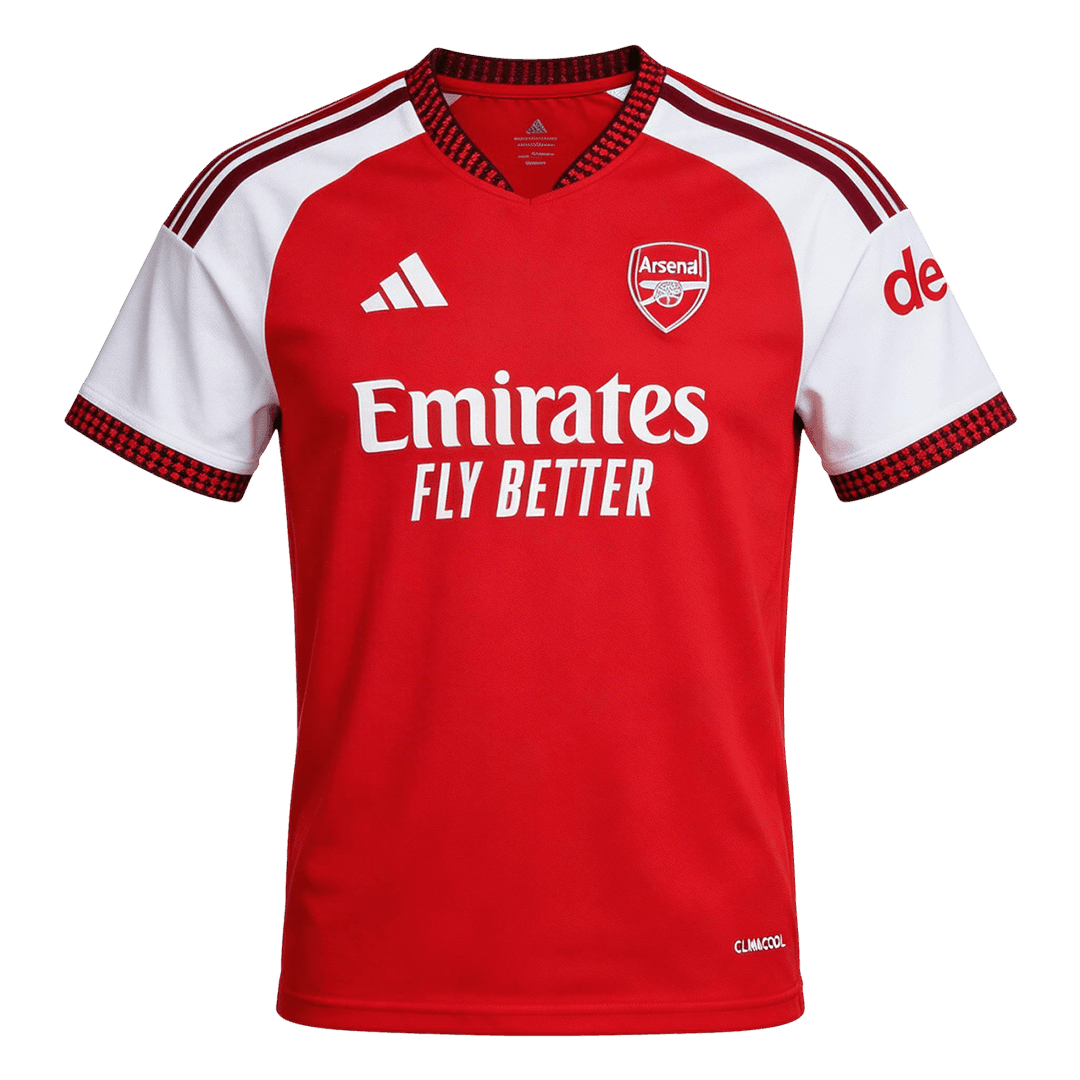 Arsenal Tröja RICE #41 2026/27 Hemma Röd - UCL