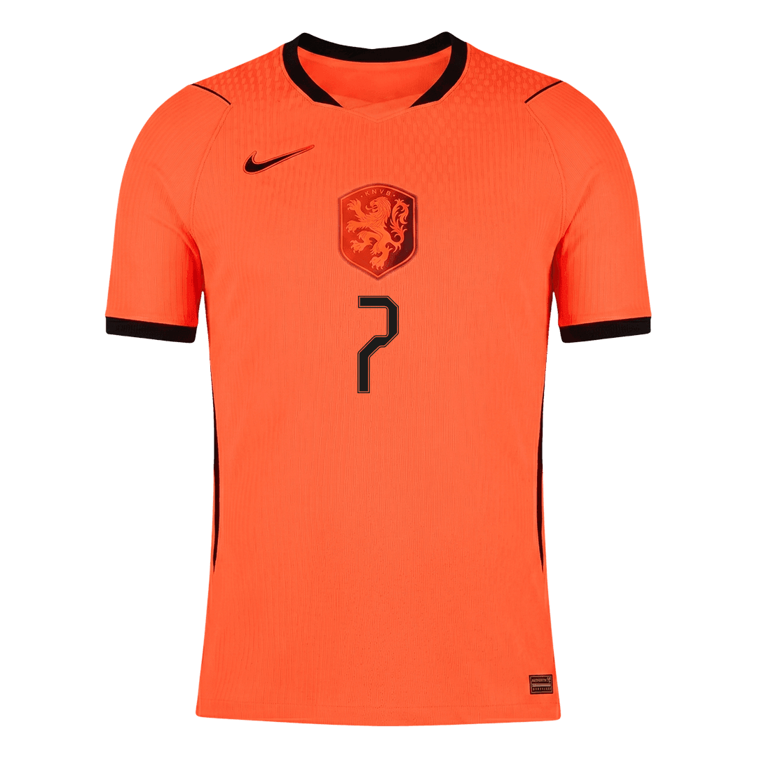 Nederländerna Tröja XAVI #7 2026 Hemma Autentisk Orange