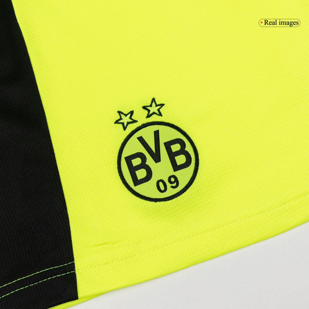 Borussia Dortmund Shorts 2025/26 Borta Grön-3